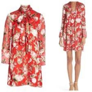 Alice + Olivia, silk cocktail dress